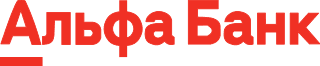 Логотип: alfa bank